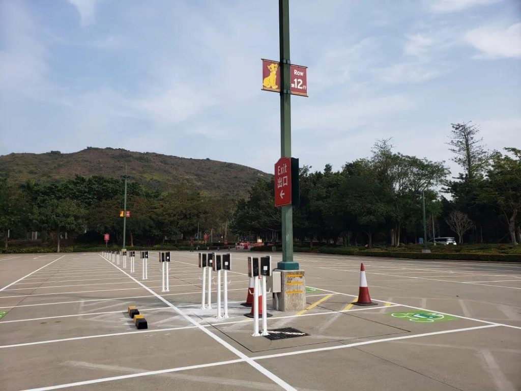 Hong Kong Disney - 7kW charging stations