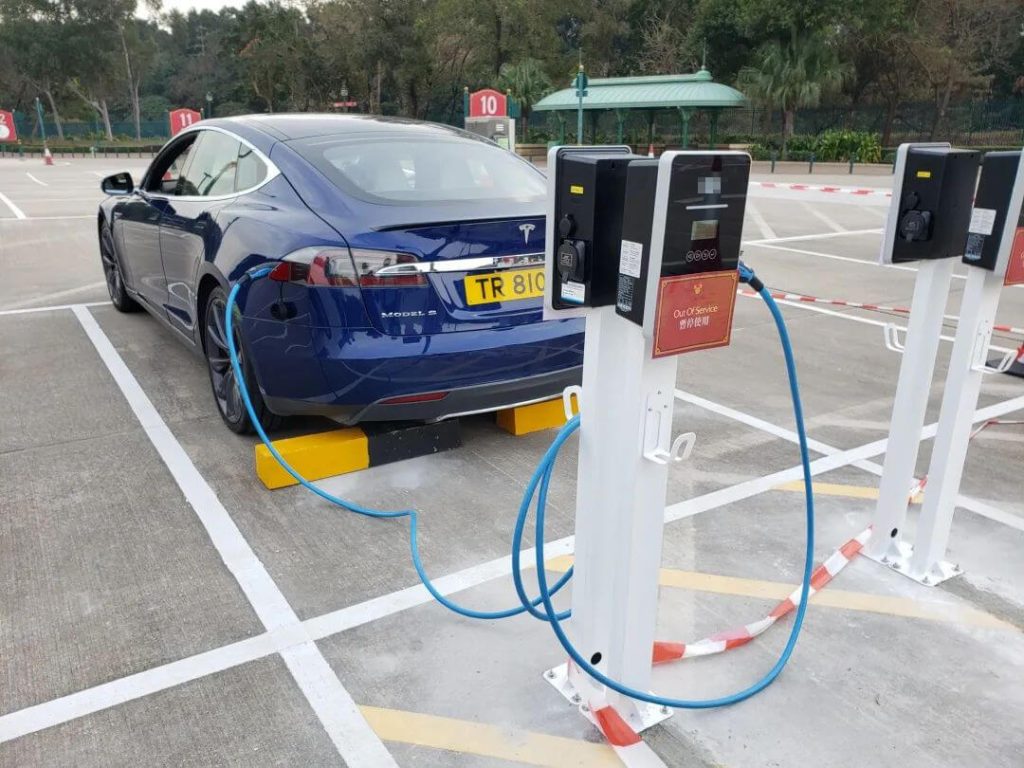 Hong Kong Disney - 7kW charging stations